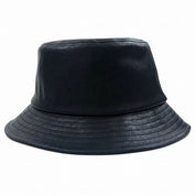 FK LEATHER BK HAT