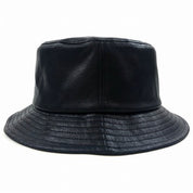 FK LEATHER BK HAT