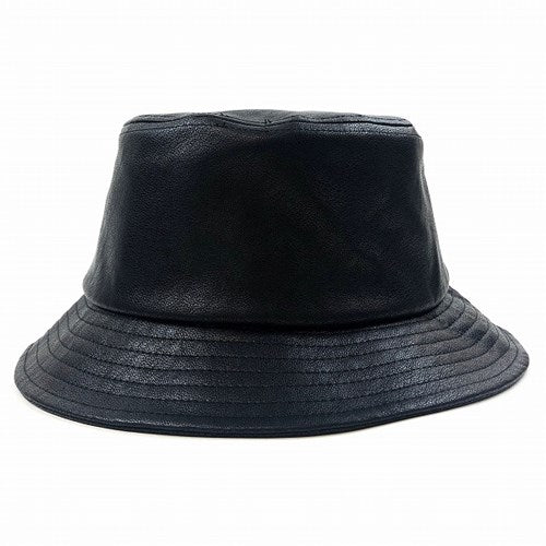 FK LEATHER BK HAT