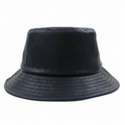 FK LEATHER BK HAT