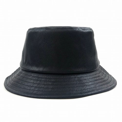 FK LEATHER BK HAT
