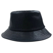 FK LEATHER BK HAT XL