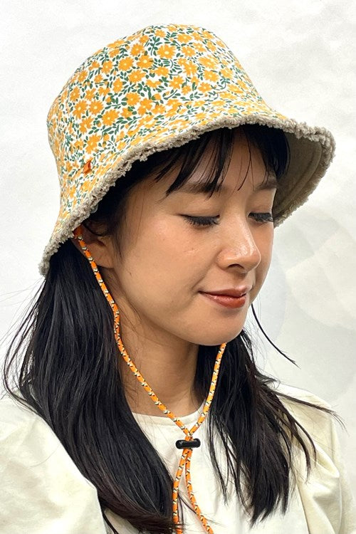 【夏の装いをエレガントに☆】Hermes Harper Bloom ボブ ハット BLOOM IN THE SAME BOAT <スリーブケース両面ジャケット仕様