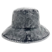 80's LONG BRIM BK HAT