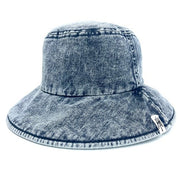 80's LONG BRIM BK HAT