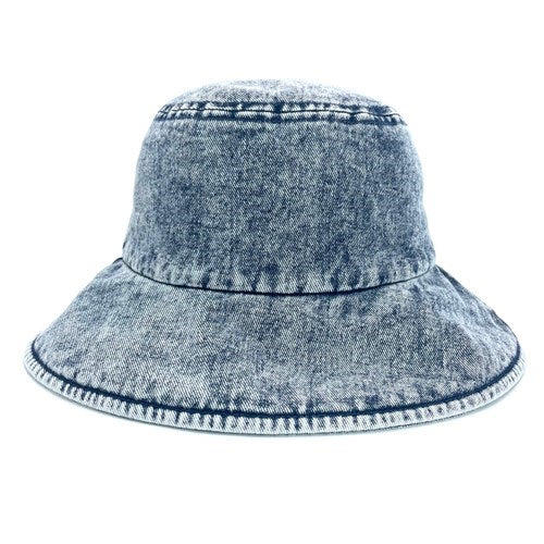 80's LONG BRIM BK HAT