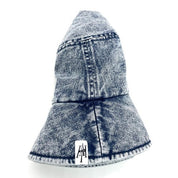 80's LONG BRIM BK HAT