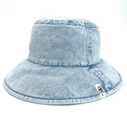 80's LONG BRIM BK HAT