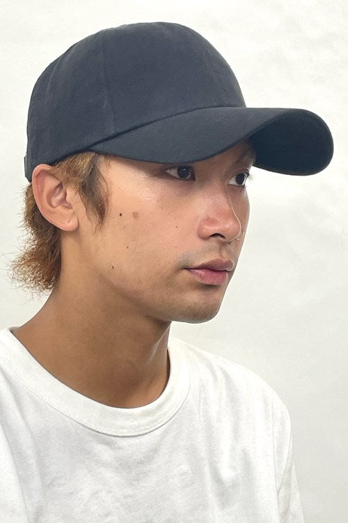 LONG VISOR LINEN CAP