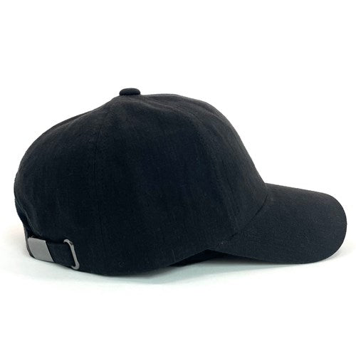 LONG VISOR LINEN CAP