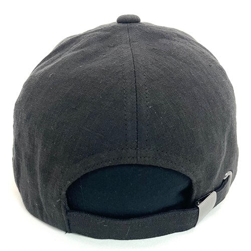LONG VISOR LINEN CAP