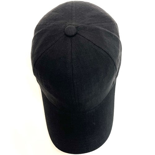 LONG VISOR LINEN CAP